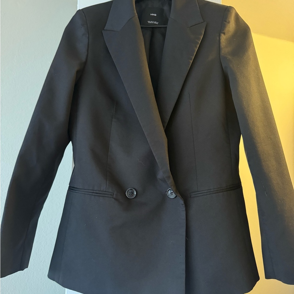 Mango Black Blazer